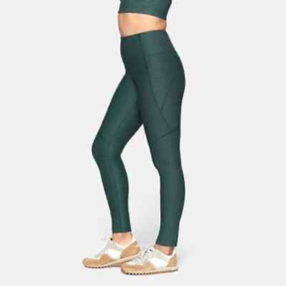Outdoor voices hunter green leggings